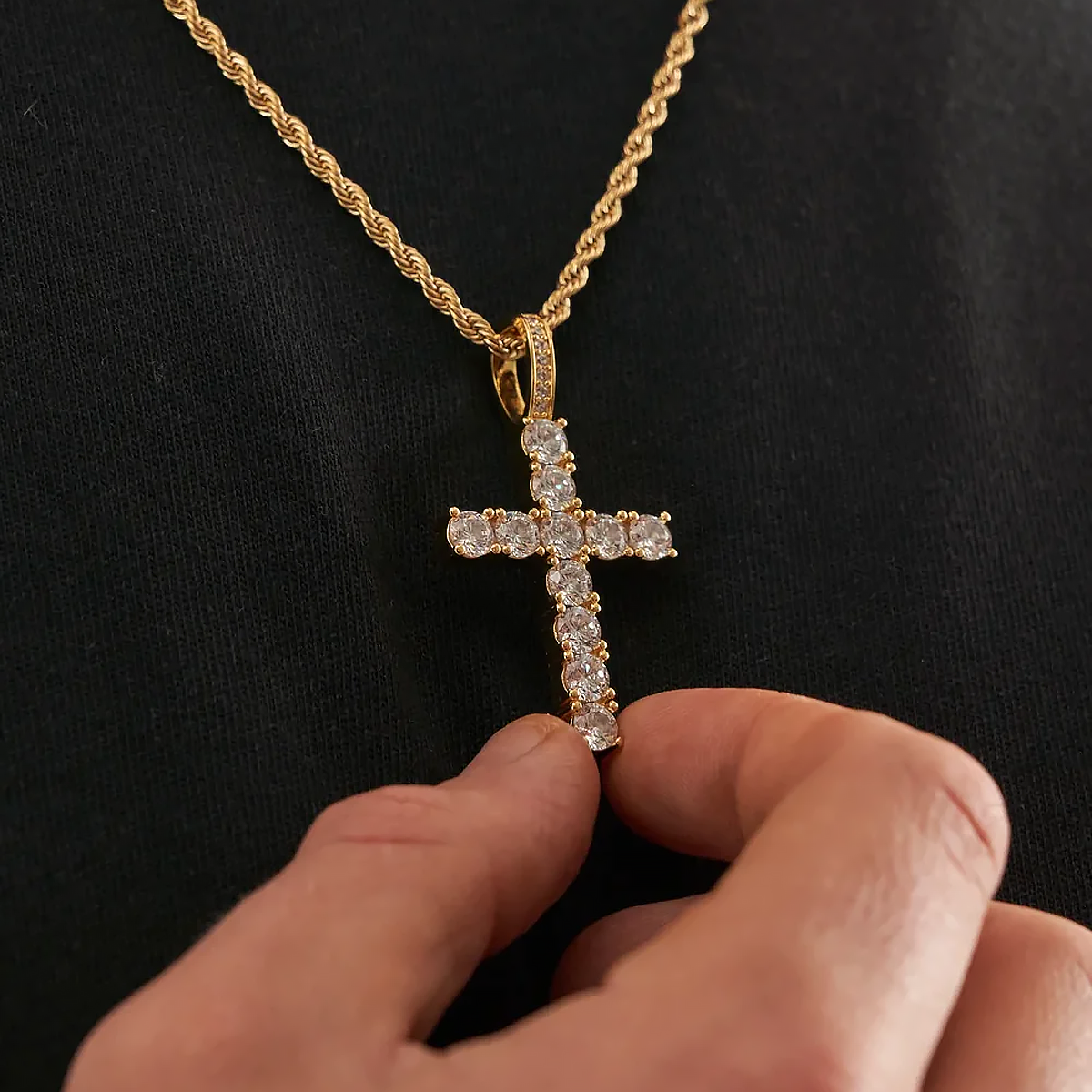 CROSS. | Kruishanger met Diamanten