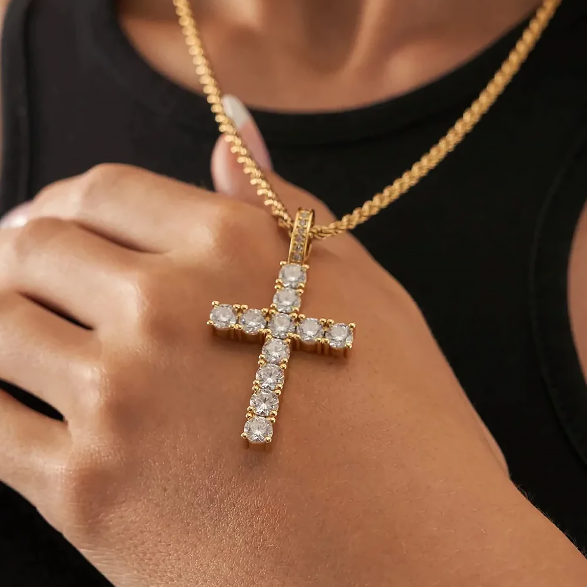 CROSS. | Kruishanger met Diamanten