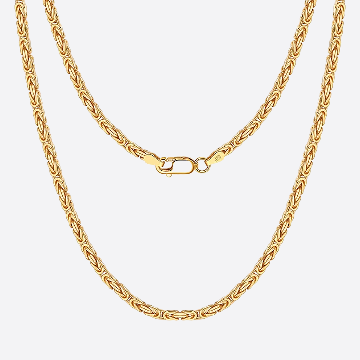 GYTAN. | 3MM S925 Koningsketting (Verguld)