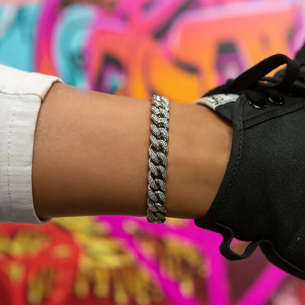 SYALE. | Cuban Link Enkelbandje 12MM