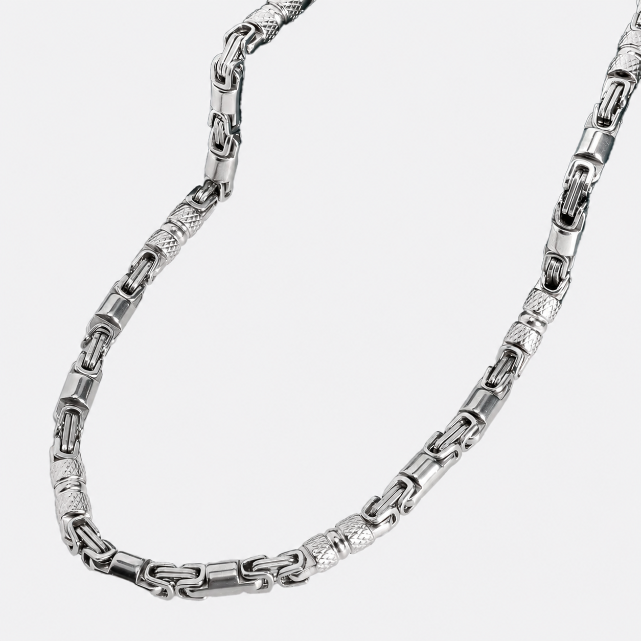Ronde Koningsketting (Zilver)