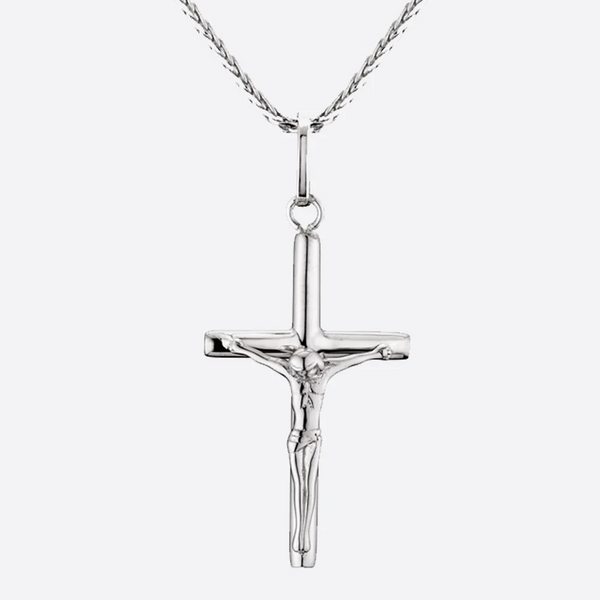CRUCIFIX. | Zilveren Kruisbeeld Hanger