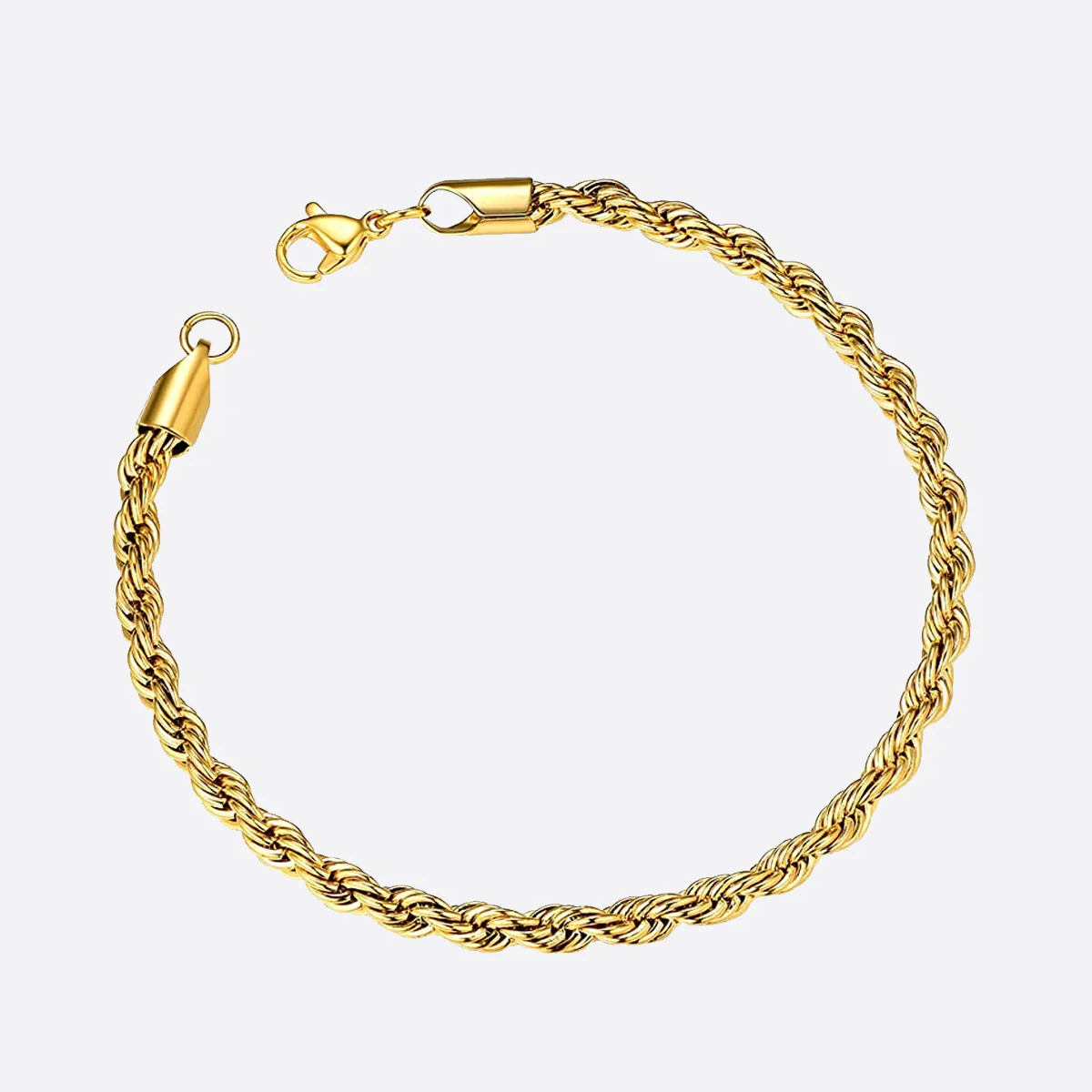GOBRET. | 3MM Rope Armband (Goud)