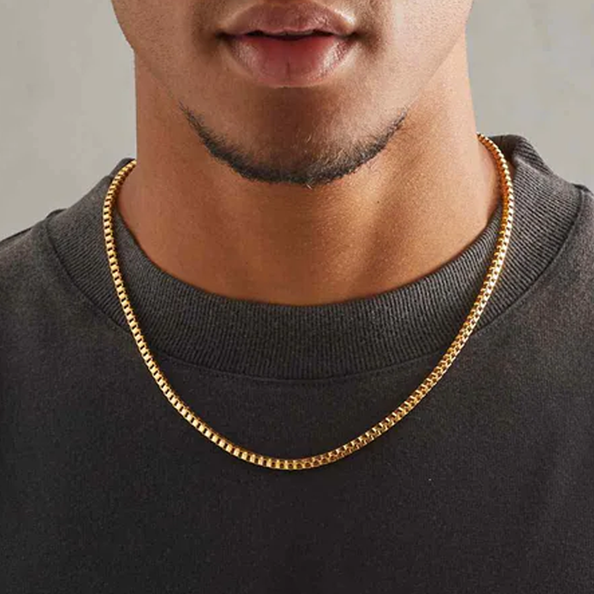 GYBOX. | 3MM Boxketting (Goud