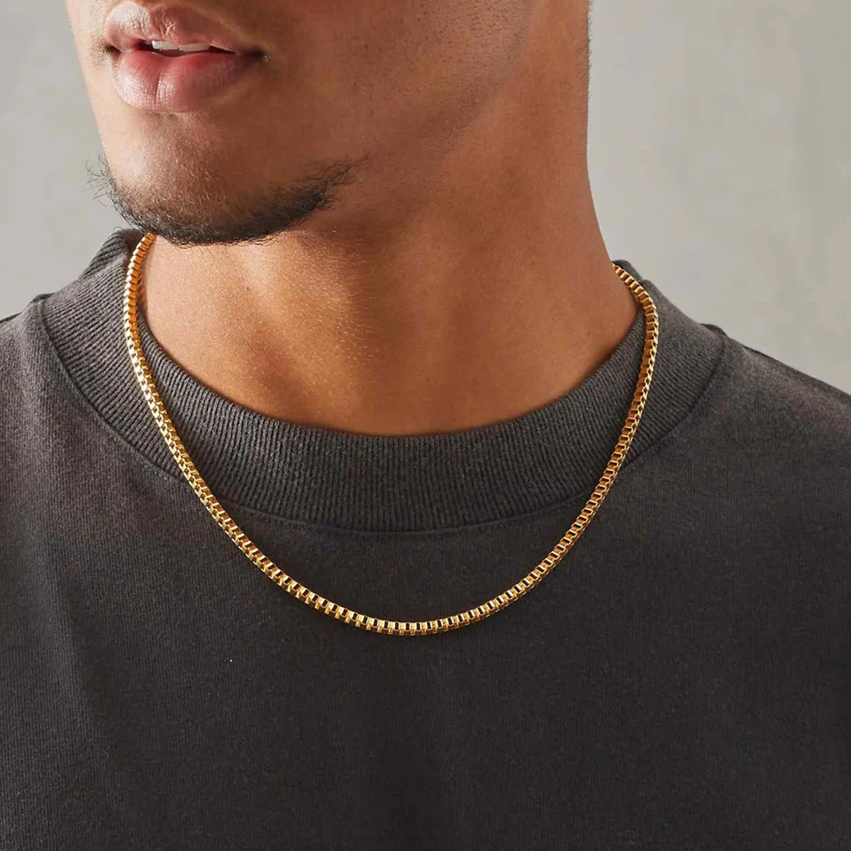 GYBOX. | 3MM Boxketting (Goud