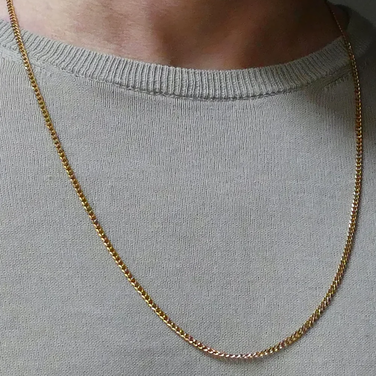 GYLAN. | 3MM Cuban Link Ketting (Goud)