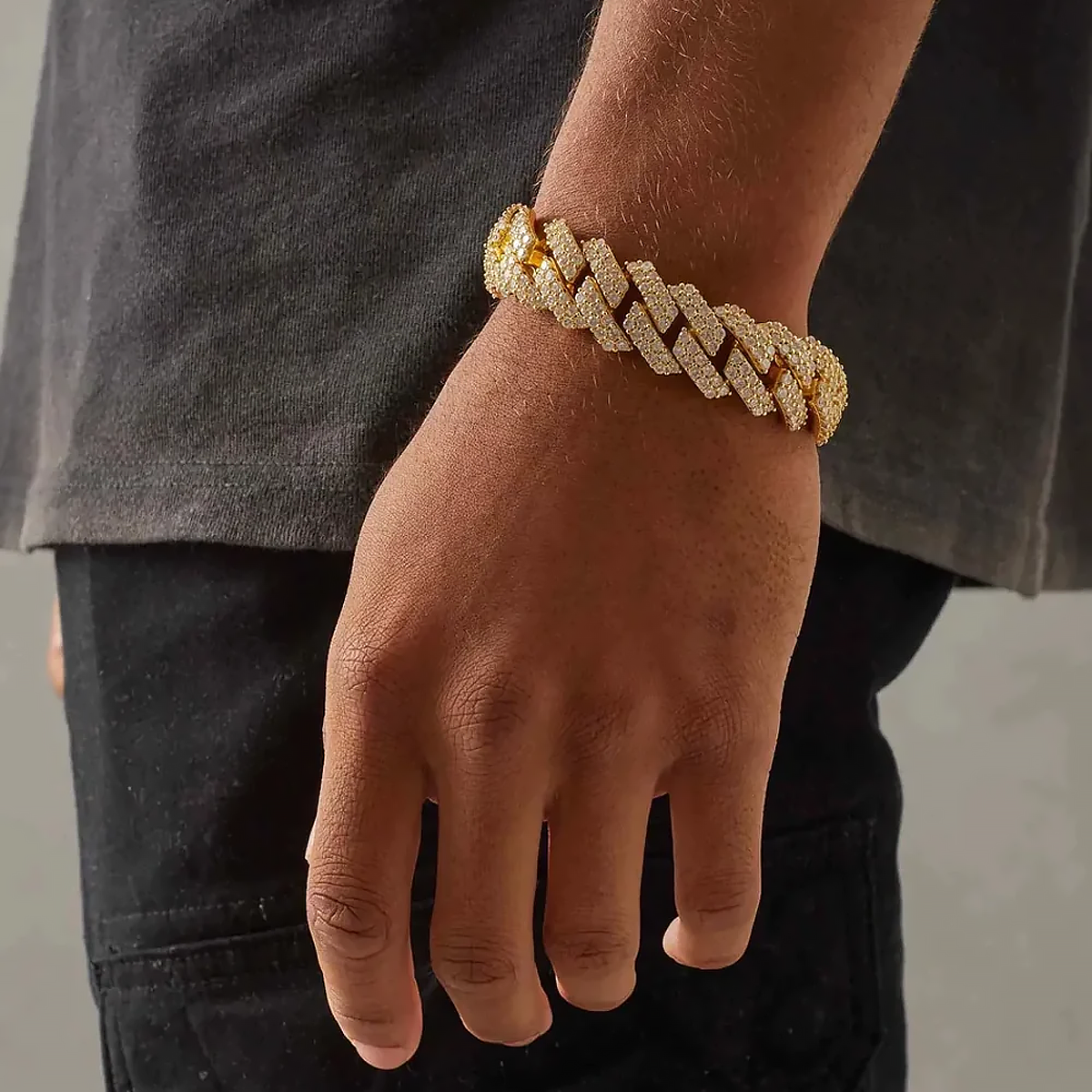 GYMON. | 19MM Cuban Link Armband (Goud)