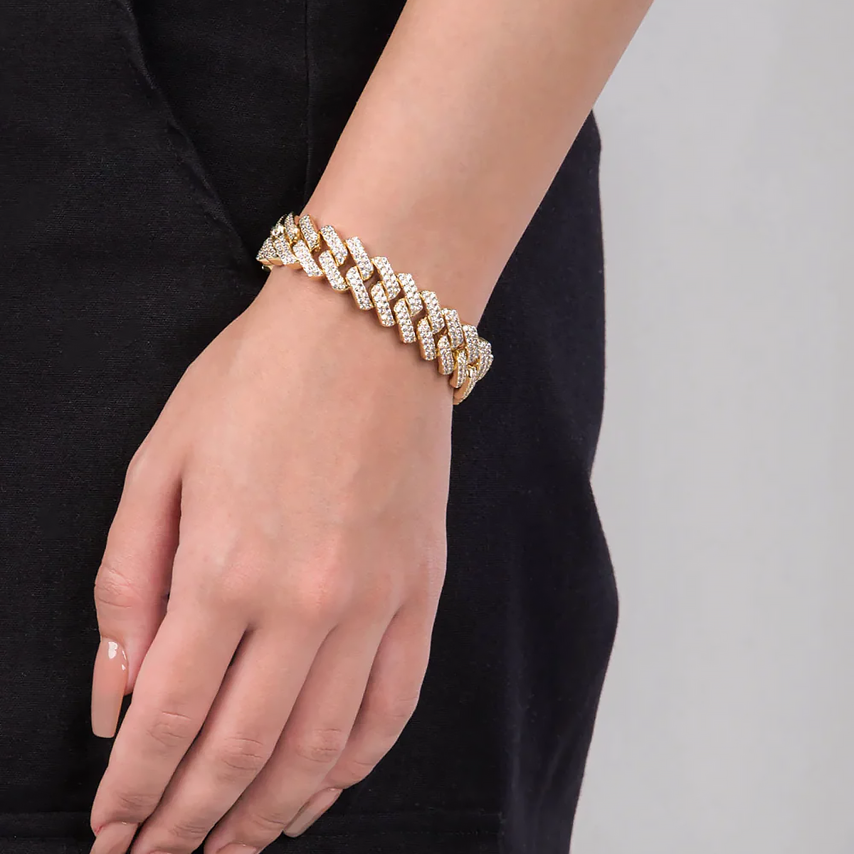 GYMON. | 19MM Cuban Link Armband (Goud)