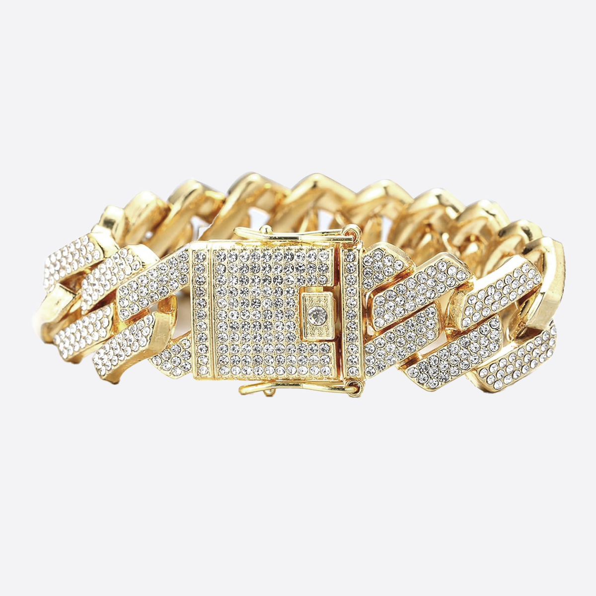 GYMON. | 19MM Cuban Link Armband (Goud)