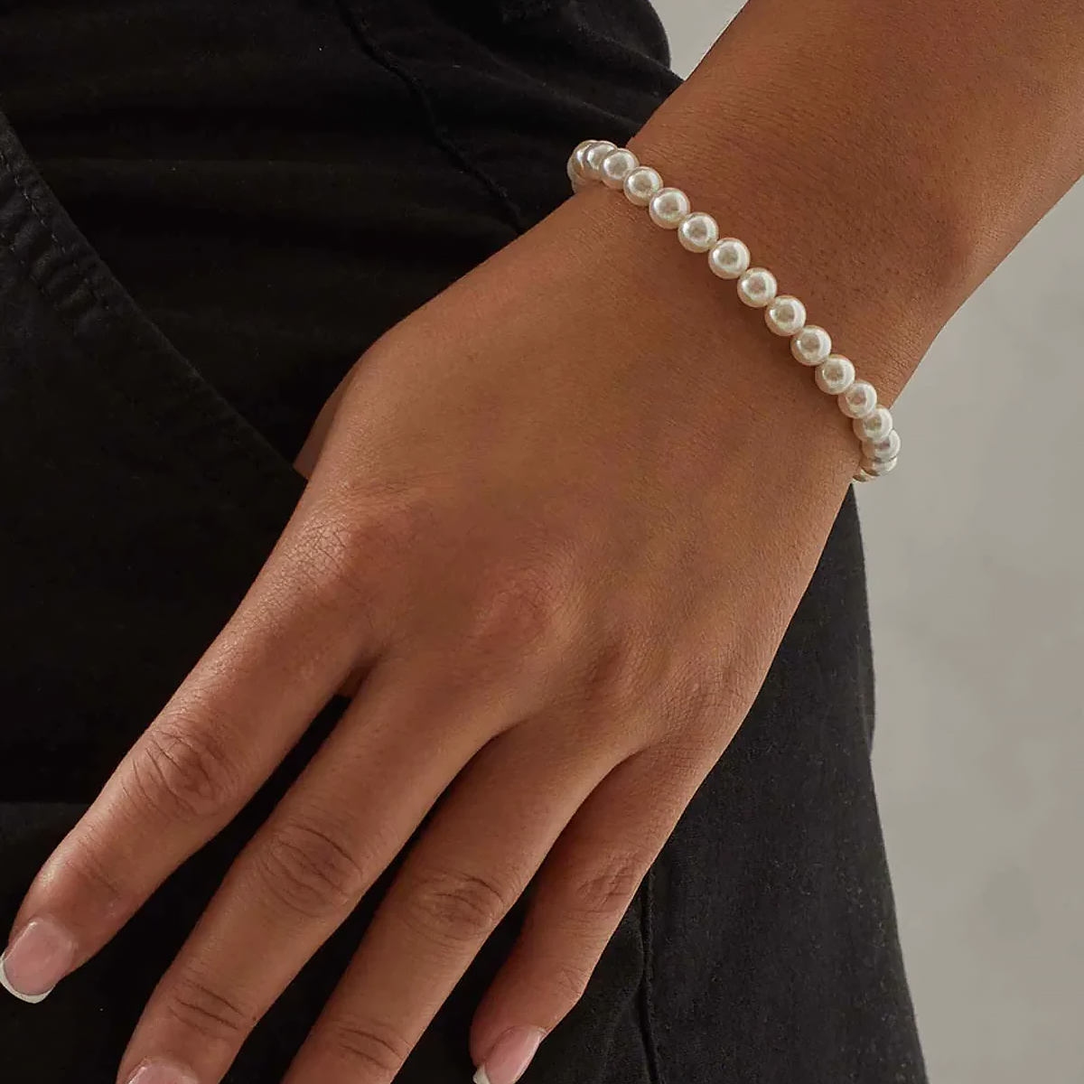 NACRE. | 6MM Klassieke Parelarmband 