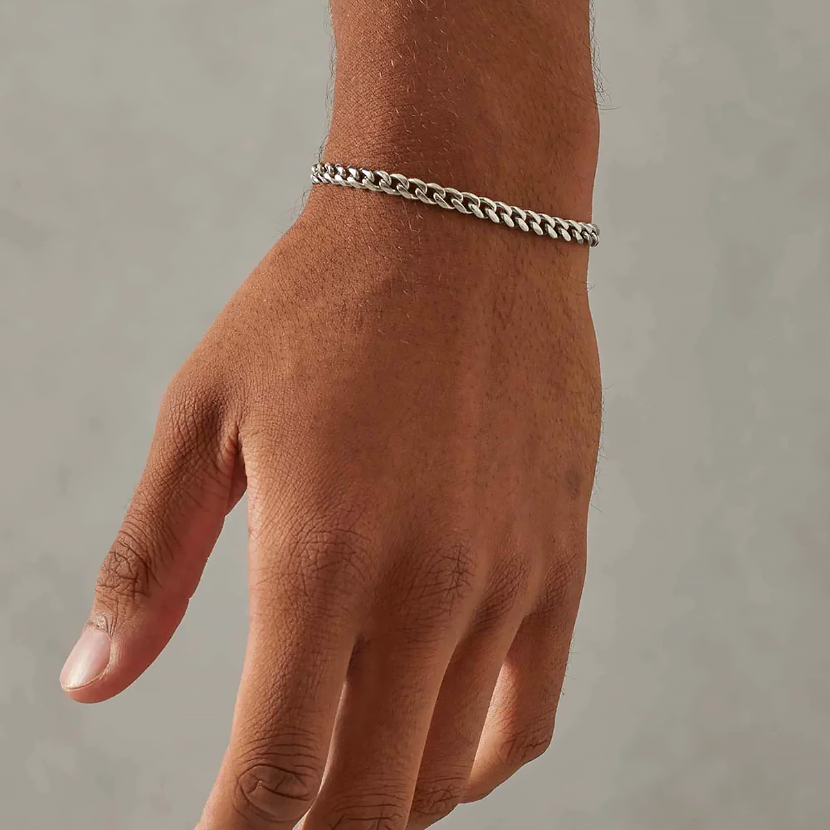 SIRBOX. | 6MM Cuban Link Armband (Zilver)