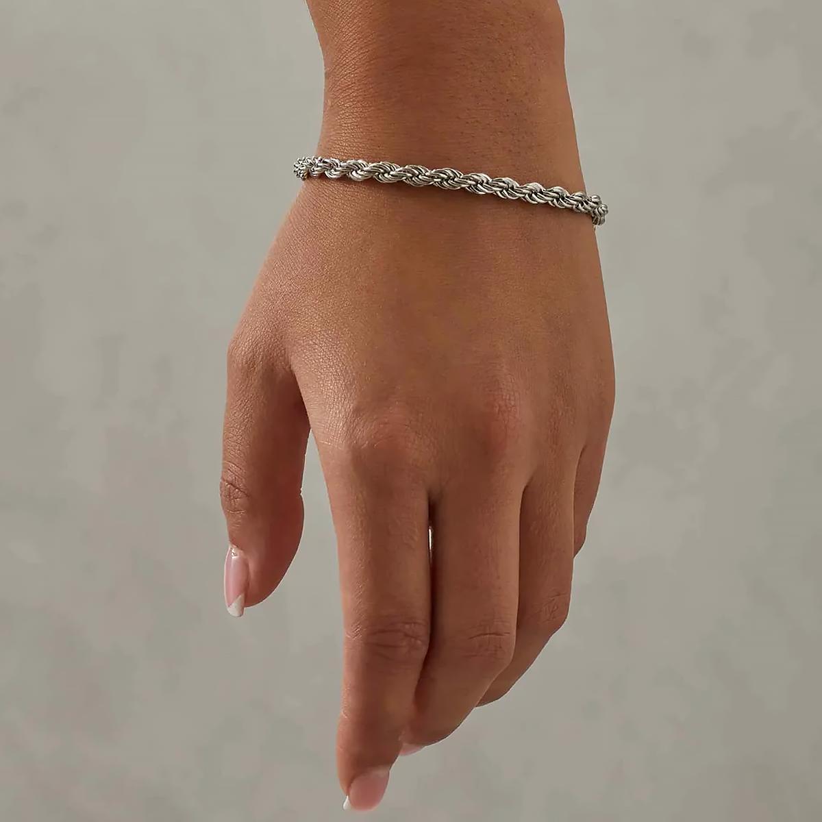 SYBRO. | 5MM Rope Armband (Zilver)