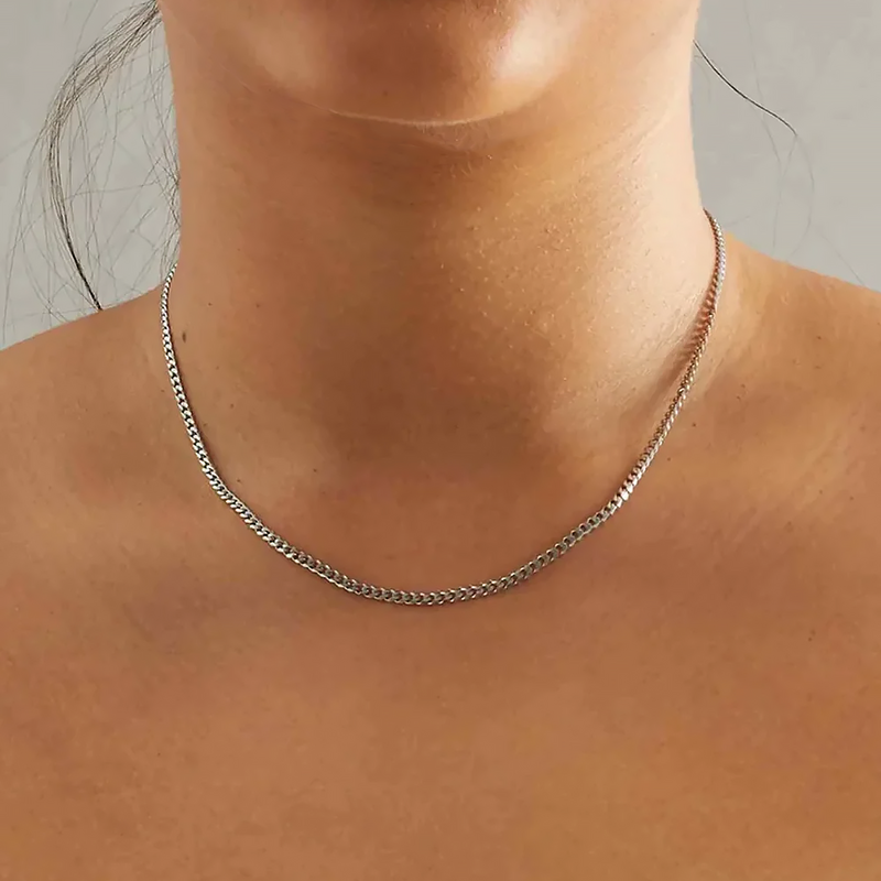 Tuscany Silver Sterling Zilver 2mm Ball Chain Ketting van 56cm-22 Voor Dames Tuscany Silver Sterling Zilver 2mm Ball Chain Ketting van 56cm-22 Voor Dames