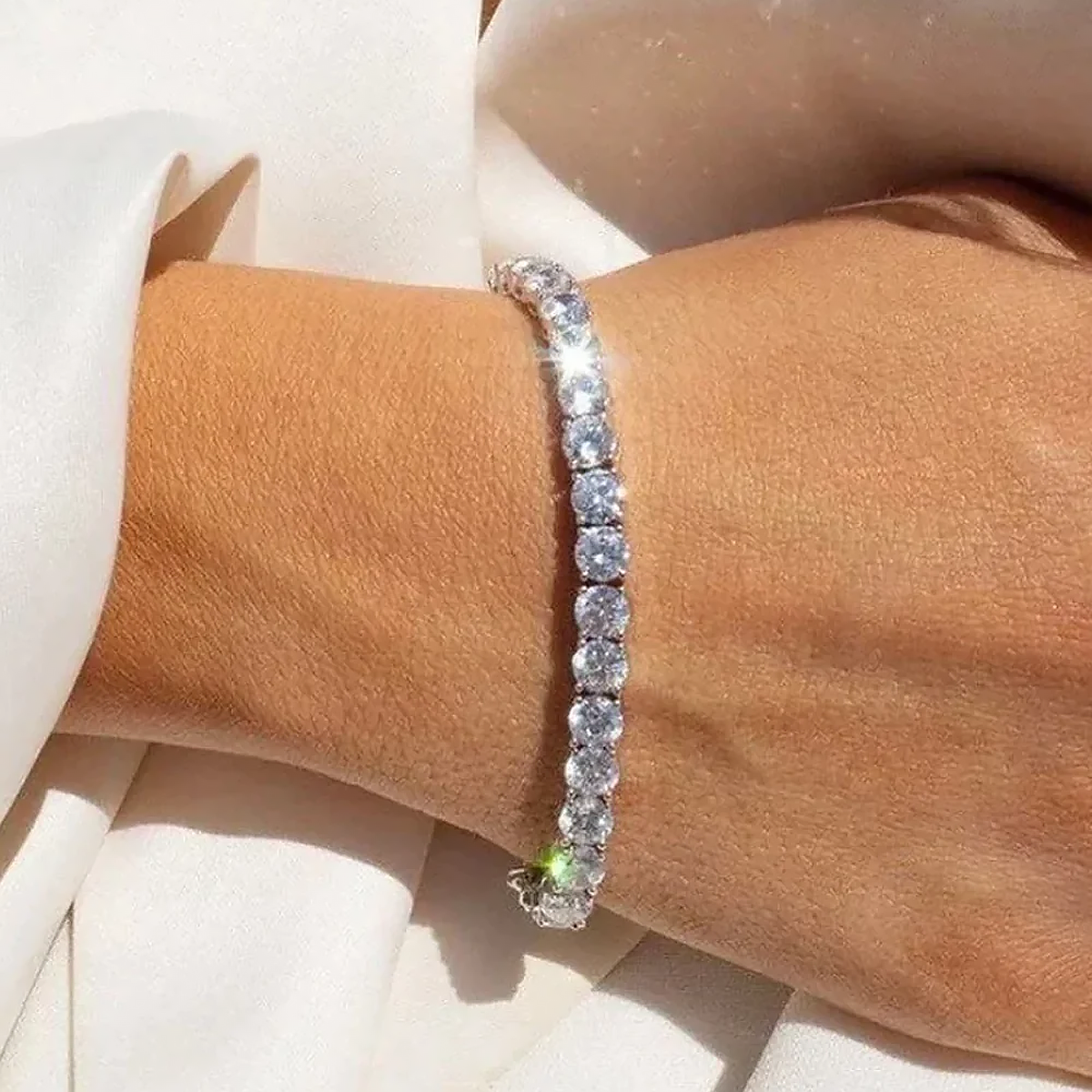 SYLET. | 5MM Tennisarmband (Zilver)