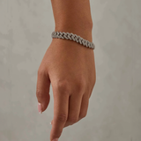 SYLIM. | 12MM Zilveren Cuban Link Armband
