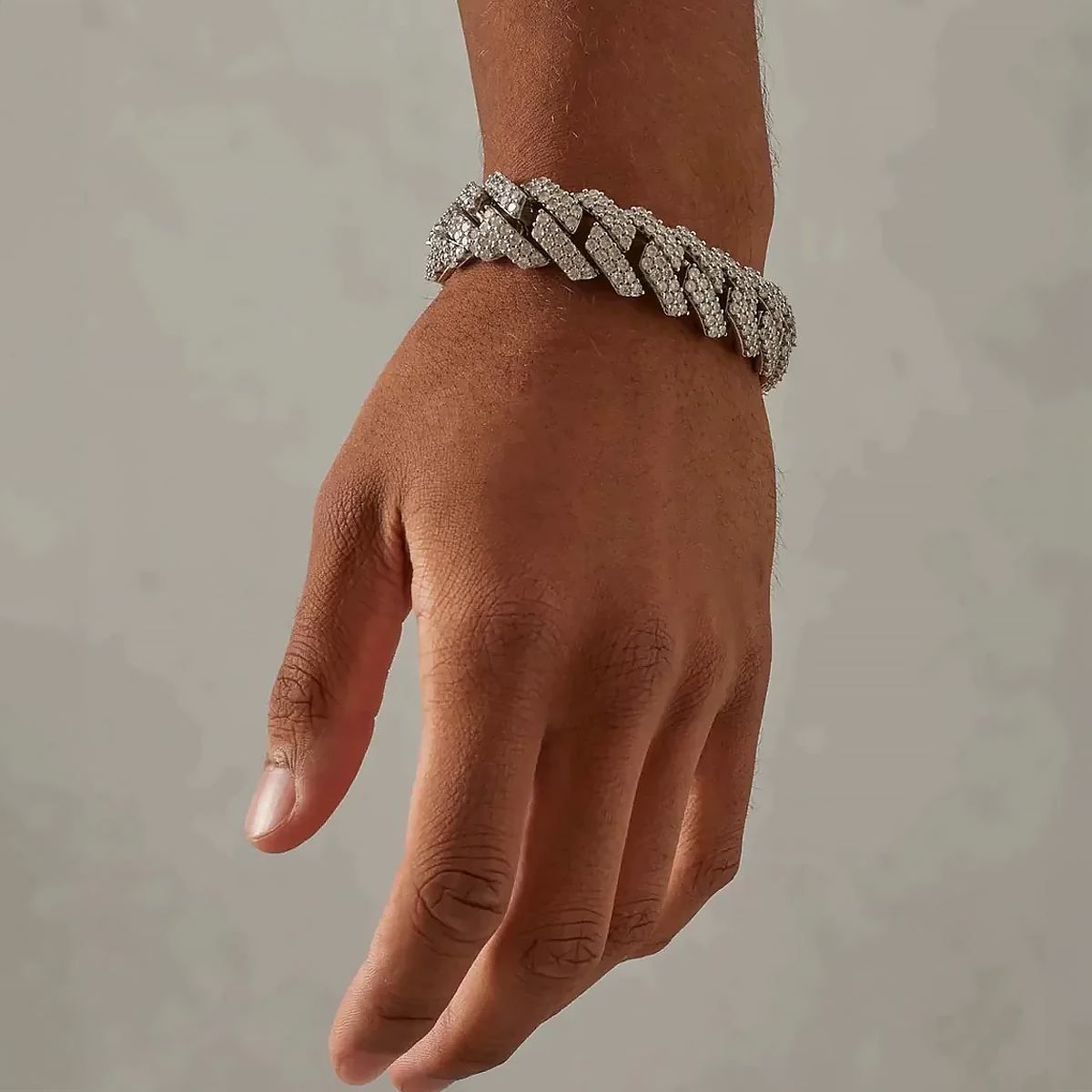 SYMON. | 19MM Cuban Link Armband (Zilver)