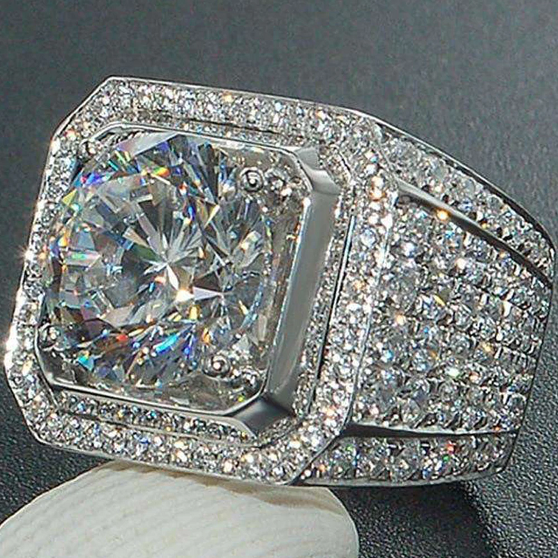SYNG. | Zilveren Ring Met Diamanten