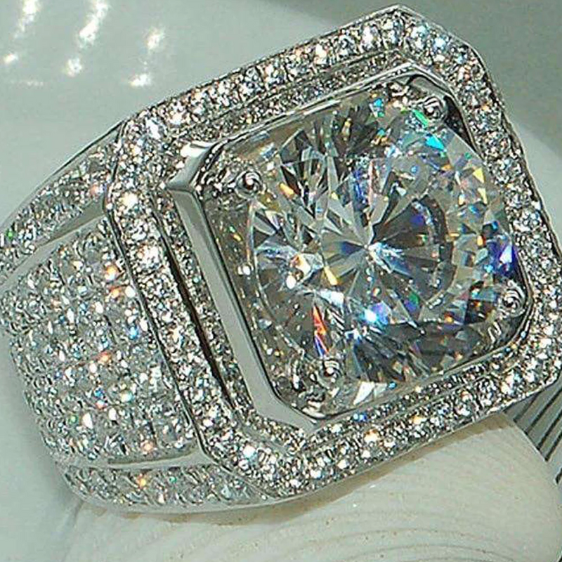 SYNG. | Zilveren Ring Met Diamanten