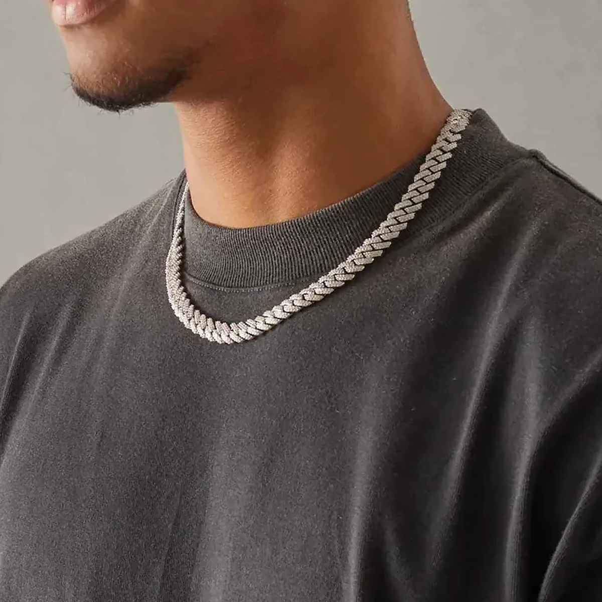 SYTIL. | 12MM Cuban Link Ketting (Zilver)